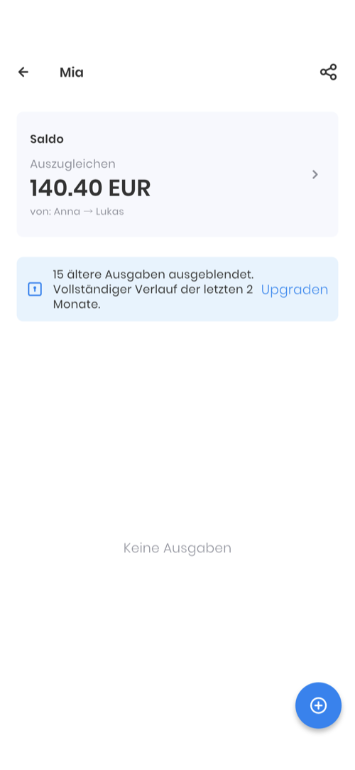 Vollständiger Verlauf