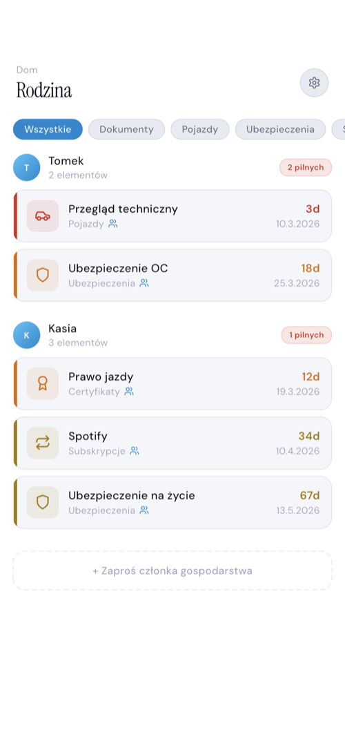 Udostępnianie rodzinne